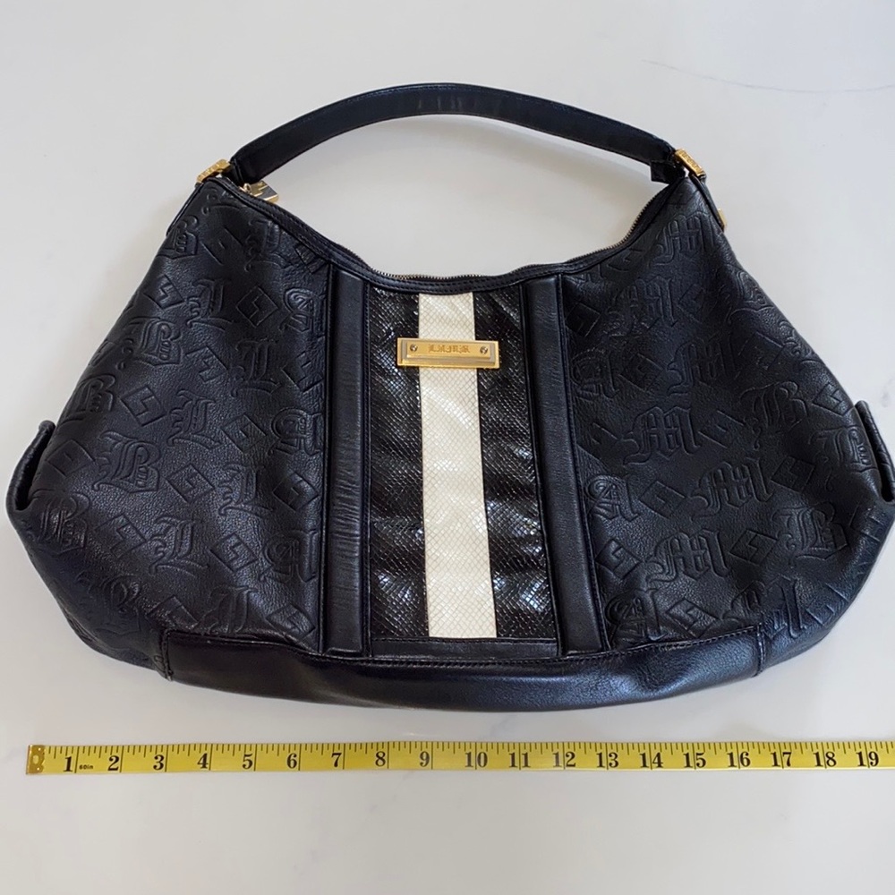 L.A.M.B. | Y2K Dorset Leather Embossed  Hobo Bag - Picture 13 of 13